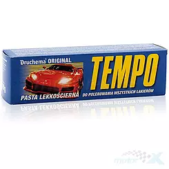 Leicht abrasive Paste zum Polieren von Lack Tempo Druchema 120G