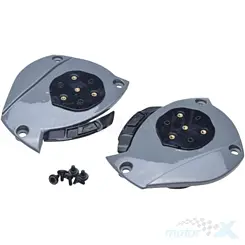 LS2 FF910 Solid Nardo Grey Helm-Ratschenmechanismus