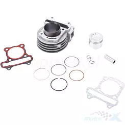 Kompletter Zylinder 47.00mm 80cc 13mm Kolbenbolzen Romet 139QMB/QMA (GY6 50) 4T