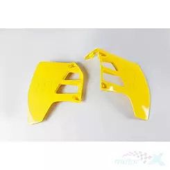 Gelbe Kühlerschutzgitter UFO Plast Suzuki RM 125 89-91
