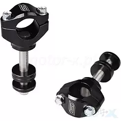 Lenkerhalterung, 28.6mm, schwarz, Scar Racing SCP31