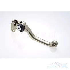 Kupplungshebel, unzerbrechlicher Hebel, silber, Accel FCL053TI, Yamaha / Suzuki