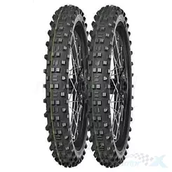 Offroad Motorradreifen Mitas 90/100-21 TERRA FORCE-EF SM 2 SUPER LIGHT (SM TERRAIN) 57R TT (GRÜNER STREIFEN) vorne