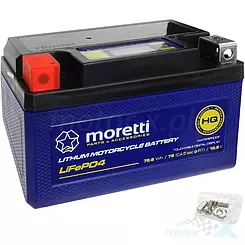 Lithium-Eisenphosphat-Akku Moretti Parts MFPX7A 12V 76.8WH