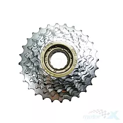 Fahrrad-Freilauf, 8-Gang, Chrom