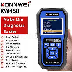 Diagnosegerät KONNWEI KW450