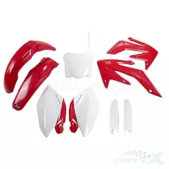 Karosserieschutz-Kit, Rot-Weiß, UFO Plast HOKIT112F999 (HO112E999)