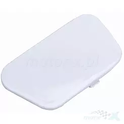 Rechte Lenkerabdeckung Pumpenkappe Weiß Router Grande 50 (ab 2013)