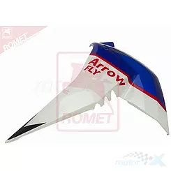 Vordere Seitenverkleidung links weiß blau Romet Arrow Fly / Barton FR