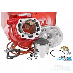 Kompletter Zylinder mit Zylinderkopf Airsal Racing X-TREM 50.00mm 77cc 12mm Kolbenbolzen Minarelli LC