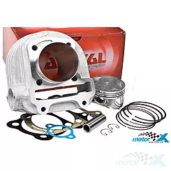 Zylinder-Kit 60.00mm 163cc mit 15mm Bolzen Airsal Sport 152QMI/157QMJ (GY6 125-150) 4T