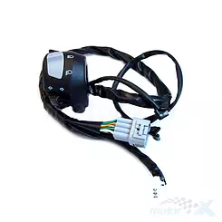 Linker Kombinationsschalter, 3 und 10 Pin Stecker, 15 Kabel Junak JETMAX 250