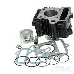 Kompletter Zylinder 43.00mm 60cc Gusseisen 13mm Kolbenbolzen 139FMB 50 4T AC