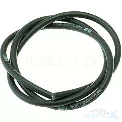 Elektrisches Hochspannungs-Zündkabel PVC Beru (schwarz) 1m