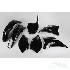 Schwarzes Body-Armor-Set UFO Plast Yamaha YZ 250F / 450F 06-09