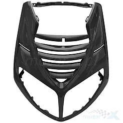 Frontverkleidung oben TNT, schwarz, Peugeot Speedfight II