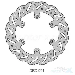 Bremsscheibe, vorne, wave, Delta Braking DBD021 (NG675,NG276)