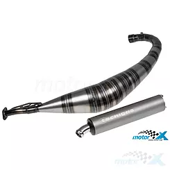 Auspuff Tecnigas E-BOX, Derbi Senda 2000- / Minarelli AM (E)