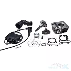Komplettes Tuning-Kit, Geschwindigkeitssteigerung bis 70 km/h, Piaggio / Vespa 50 3V Euro 5