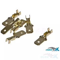 Doppelter Stecker, männlich 6,4x0,8mm
