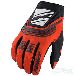 Offroad-Motorradhandschuhe, rot-schwarz, Kenny Racing Titanium