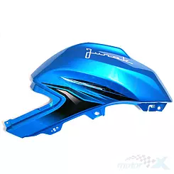 Rechte Tankabdeckung Blau-Schwarz Junak RS 125