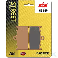 Gesinterte Bremsbeläge SBS Evo Sinter Street 631SP