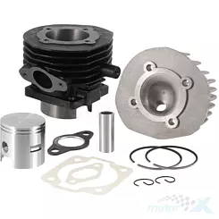 Kompletter Zylinder mit Kopf 55.00mm 50cc RMS Racing Vespa / Piaggio Ape