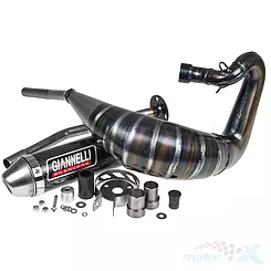 Auspuff Giannelli Enduro Aluminium, HM CRE Baja RR / Six Competition / Derapage 50 06-09