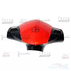 Oberer Lenkerschutz Schwarz Rot Junak 608