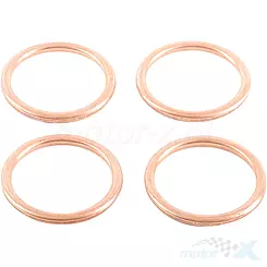 Auspuffkrümmerdichtung, 4 Stück, Vertex 823015