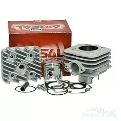 Zylinder komplett mit Kopf 70cc Airsal Tech Racing Gilera / Piaggio AC