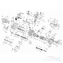 Kugel 3/16 original Minarelli AM6 / 1E40MB 50 2T LC