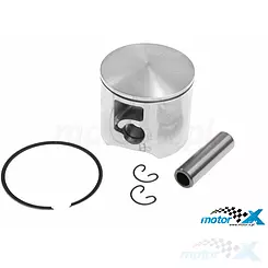 Kolben komplett 50,00mm 80cc  Kolbenbolzen 12mm Airsal Tech Racing Minarelli AM6 / 1E40MB 50 2T LC