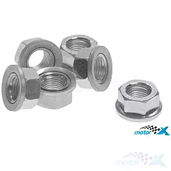 Mutter M12x1.25 (z.B. Welle / Glocke Aprilia LC / Gilera 125cc- / Piaggio 125cc- / Suzuki LC)