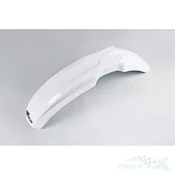 Vorderradkotflügel weiß UFO Plast Suzuki RM 125 / 250 DRZ 400E 2000-