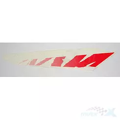 Aufkleber rechte Abdeckung rot Kymco Super 8