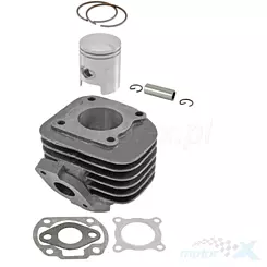Kompletter Zylinder 40,00mm 50ccm, 12mm Kolbenbolzen, RMS Evok, CPI / Keeway 2T