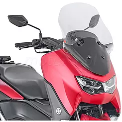 Windschutzscheibe, transparent, 58.5x41cm, Kappa, 2153DTK, Yamaha N-MAX 125/155