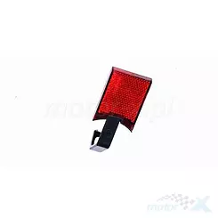 Rückstrahler hinten rot 1502 mit Halterung