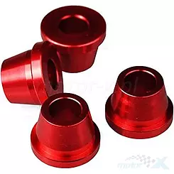 Lenker-Montagebuchsen für Gabelbrücken, Rot, Scar Racing SCRMZ