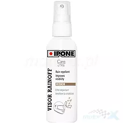 Spray abstoßendes Wasser zum Reinigen von Helmvisieren IPONE Visor Rainoff 100ml