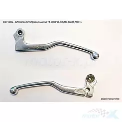Kupplungshebel links Nachman Yamaha TT 600R '98-'02 (MX-08621,71091)