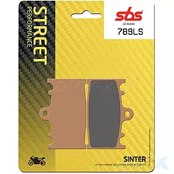 Gesinterte Bremsbeläge SBS Sinter Street 789LS