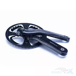 Kurbelgarnitur, rechts + links, 38/170mm, Stahl, schwarz, Sram 6115.006.140