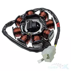 Stator Zündspule, Lichtmaschinenstator, 8 Spulen, 2-Pin Stecker Sym Orbit