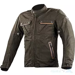 Motorradjacke Herren, wasserdicht, Frühling, Herbst, Winter, LS2 Bullet Man Brown