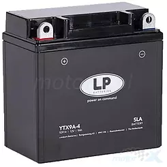 Wartungsfreie Batterie Landport YTX9A-4 (YB9B) 12V 9Ah 135x75x138mm 120CCA