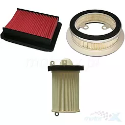 Luftfilter-Kit, 3 Stück, Meiwa, Y4201, Y4202, Y4213, Yamaha XP 500 TMAX '08-11'