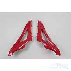 Rote Kühlerschutzgitter UFO Plast Husqvarna CR / WR / TC / TE 05-07